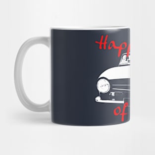 Father's Day 1970s Triumph TR6 classic car Day of Dads Mug